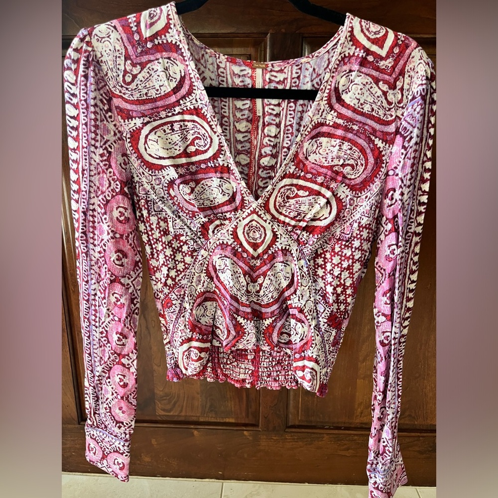 Long sleeve Crop Top